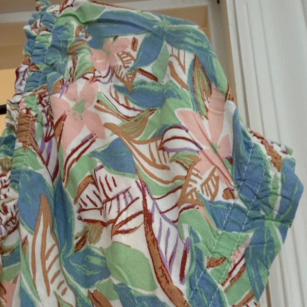 Floral Puff Sleeve Roxy Top - Picture 4 of 6